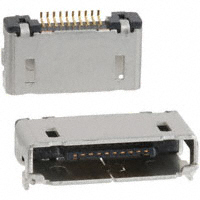 Hirose Electric Co Ltd - MQ212-10P - CONN RCPT 10POS 0.5MM R/A SMD