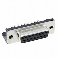 Hirose Electric Co Ltd - RDAD-15SE1/M2.6(55) - CONN D-SUB RCPT 15POS R/A SOLDER