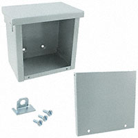Hoffman Enclosures, Inc. - A6R64NK - BOX STEEL GRAY 5.98"L X 5.98"W