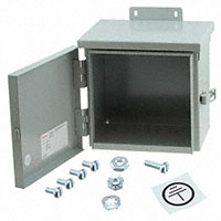 Hoffman Enclosures, Inc. - A8R86HCR - BOX STEEL GRAY 7.99"L X 7.99"W