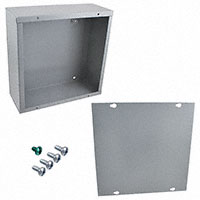 Hoffman Enclosures, Inc. - ASE10X10X4NK - JUNCTION BOX STEEL 10"L X 10"W