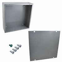 Hoffman Enclosures, Inc. - ASE12X12X4NK - JUNCTION BOX STEEL 12"L X 12"W