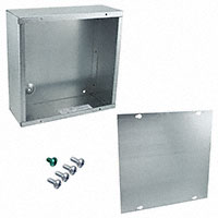 Hoffman Enclosures, Inc. - ASG10X10X4NK - JUNCTION BOX STEEL 10"L X 10"W