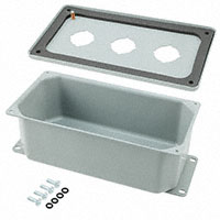 Hoffman Enclosures, Inc. - ED3PB - BOX STEEL GRAY 7.99"L X 4.02"W