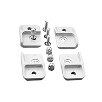 Hoffman Enclosures, Inc. - A50MFKR - J BOX MOUNTING FOOT KIT (QTY 4)
