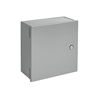Hoffman Enclosures, Inc. - A12N126 - BOX STEEL GRAY 12.01"L X 12.01"W