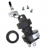 Honeywell Sensing and Productivity Solutions - 84829-03 - SWITCH KEYLOCK 3POS SPST 20A 12V