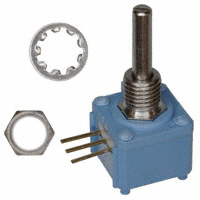 Honeywell Sensing and Productivity Solutions - 309NPC1K - POT 1K OHM 1W CERMET LINEAR