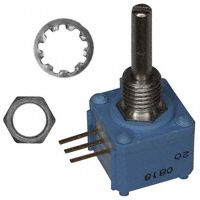 Honeywell Sensing and Productivity Solutions - 309NPC5K - POT 5K OHM 1W CERMET LINEAR