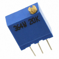 Honeywell Sensing and Productivity Solutions - 364W20K - TRIMMER 20K OHM 0.5W TH