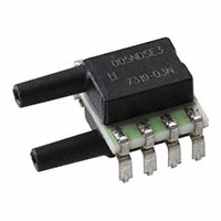 Honeywell Sensing and Productivity Solutions - RSCMJJM005NDSE3 - SENSOR PRESS DIFF 5" H2OF 3.3V S