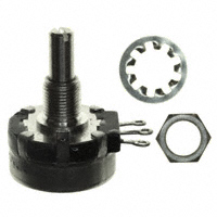 Honeywell Sensing and Productivity Solutions - 385500M1246 - POT 250K OHM 2W PLASTIC LOG