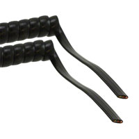 I.O. Interconnect - 121-610-011 - CABLE MOD COIL 6COND BLACK 10'