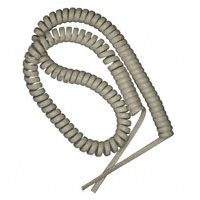 I.O. Interconnect - GLF-121-410-020 - CABLE MOD COIL 4COND WHITE 7'