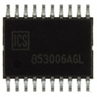 IDT, Integrated Device Technology Inc - ICS853006AGLF - IC CLK BUFFER 1:6 2GHZ 20TSSOP