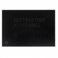 IDT, Integrated Device Technology Inc - 74SSTUBF32865ABKG - IC BUFFER 28BIT 1:2 REG 160-BGA