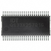 IDT, Integrated Device Technology Inc - QS33X257Q1G8 - IC MUX/DEMUX QUAD 1X2 48QVSOP