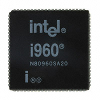 Intel - N80960SA20 - IC MPU I960 20MHZ 84PLCC