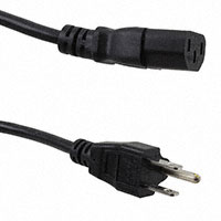 Inventus Power - 67400-185-DB - AC POWER CORD 6 FT NEMA 5-15P TO