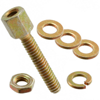 ITT Cannon, LLC - D2041839 - SCREW LOCK FEMALE PANEL MNT 4-40