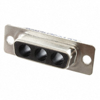 ITT Cannon, LLC - DAM-3W3S-A197 - DSUB RCPT 3W3 SOLDER CUP T/H
