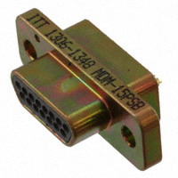 ITT Cannon, LLC - MDM-15PSB - CONN MICRO-D PLUG 15POS PNL MNT