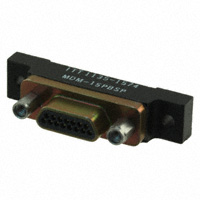 ITT Cannon, LLC - MDM-15PBSP - CONN MICRO-D PLUG 15POS PNL MNT