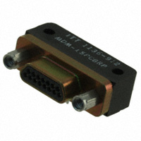 ITT Cannon, LLC - MDM-15PCBRP - CONN MICRO-D PLUG 15POS R/A SLDR