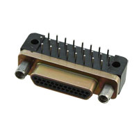 ITT Cannon, LLC - MDM-25PCBRP - CONN MICRO-D PLUG 25POS R/A SLDR
