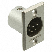 ITT Cannon, LLC - XLR6A32 - RCPT MALE 6POS RECT FLANGE
