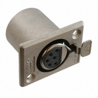 ITT Cannon, LLC - XLR631 - RCPT FEMALE 6POS RECT FLANGE