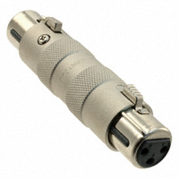 ITT Cannon, LLC - XLR31111F - CONN ADAPTER 3P-3P F-F IN-LINE