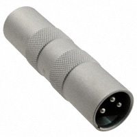 ITT Cannon, LLC - XLR31212F - CONN ADAPTER 3P-3P M-M IN-LINE