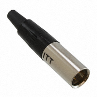 ITT Cannon, LLC - M-XL-3-12S - PLUG MALE 3POS SMALL CAP