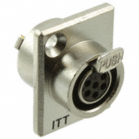 ITT Cannon, LLC - M-XL-6-31 - RCPT FEMALE 6POS RECT FLANGE