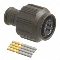 ITT Cannon, LLC - MKJ1A6W6-4SA - CONN PLUG 4POS STRGHT W/SKTS