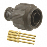 ITT Cannon, LLC - MKJ1A6W6-4PA - CONN PLUG 4POS STRGHT W/PINS