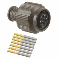 ITT Cannon, LLC - MKJ1A6W6-7SA - CONN PLUG 7POS STRGHT W/SKTS