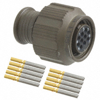 ITT Cannon, LLC - MKJ1A6W7-10SA - CONN PLUG 10POS STRGHT W/SKTS