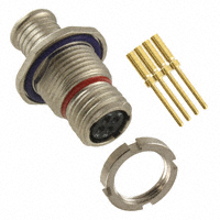 ITT Cannon, LLC - MKJ1A7F6-4SA - CONN RCPT 4POS JAM NUT W/SKTS