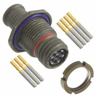 ITT Cannon, LLC - MKJ1A7W6-7SA - CONN RCPT 7POS JAM NUT W/SKTS