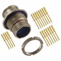 ITT Cannon, LLC - MKJ1A7F9-19PA - CONN RCPT 19POS JAM NUT W/PINS