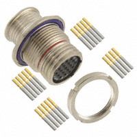 ITT Cannon, LLC - MKJ1A7F9-19SA - CONN RCPT 19POS JAM NUT W/SKTS