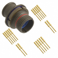 ITT Cannon, LLC - MKJ1A7W9-19PA - CONN RCPT 19POS JAM NUT W/PINS