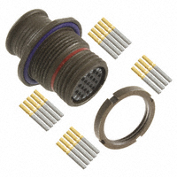 ITT Cannon, LLC - MKJ1A7W9-19SA - CONN RCPT 19POS JAM NUT W/SKTS