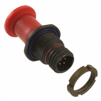 ITT Cannon, LLC - MKJ1C7W6-4BA - CONN RCPT 4POS JAM NUT W/PINS