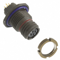 ITT Cannon, LLC - MKJ1C7W6-4DA - CONN RCPT 4POS JAM NUT W/SKTS