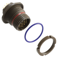 ITT Cannon, LLC - MKJ1C7W6-7BA - CONN RCPT 7POS JAM NUT W/PINS