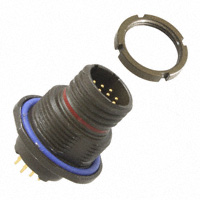 ITT Cannon, LLC - MKJ1C7W7-10BA - CONN RCPT 10POS JAM NUT W/PINS