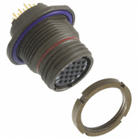 ITT Cannon, LLC - MKJ1C7W9-19DA - CONN RCPT 19POS JAM NUT W/SKTS